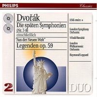 Dvorak - Symfoni 7-9 + Legender Op 59 ryhmässä CD @ Bengans Skivbutik AB (560547)