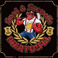 Biertoifel - Spaß & Krawalle (White W/ Gold Spla