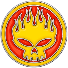 Offspring - Skull Logo Pin Badge