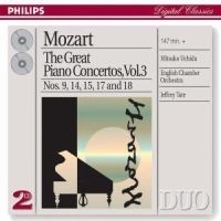 Mozart - Pianokonsert 9,14,15,17 & 18 Mm ryhmässä CD @ Bengans Skivbutik AB (563037)