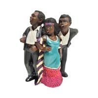 Jazzfigur - Vokaltrio (Höjd Ca 12Cm)