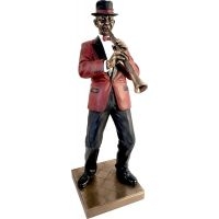 Jazz Statyett - Klarinett (Höjd Ca 31Cm)