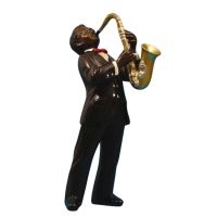 Jazzfigur - Altsaxofon (Höjd Ca 17Cm)