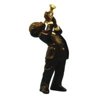 Jazzfigur - Trumpet (Höjd Ca 17Cm)