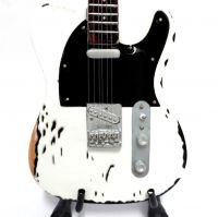 Status Quo - Minigitarr Rick Parfitt (Höjd 25Cm)