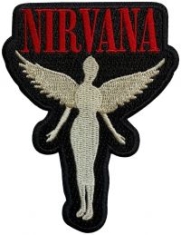Nirvana - Patch In Utero Cut Out (8,9 X 7 Cm)