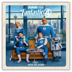 Marvel Fantastic Four Movie - 2026 Square Calendar