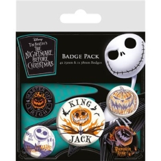 The Nightmare Before Christmas  - Badge Pack
