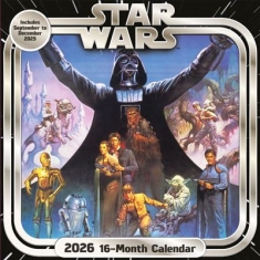 Star Wars - 2026 Square Calendar  (Classic)