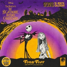 Nightmare Before Christmas - 2026 Square Calendar (Fear Fest)