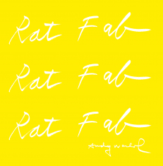 Ratfab - Bang City (Super Exclusive Ltd Edition Andy Warhol Cover / Yellow Vinyl 7