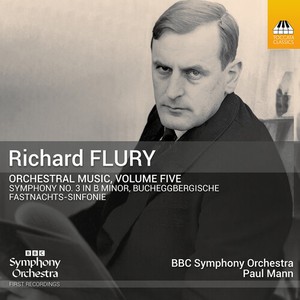 Richard Flury - Orchestral Music, Vol. 5