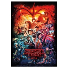 Stranger Things - Season S Montage Postcard Print A6