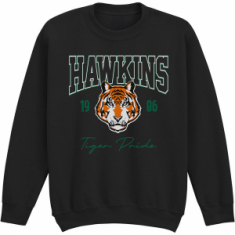 Stranger Things - High School Hawkins Uni Bl Sweatshirt