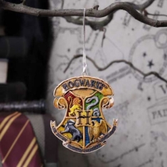 Harry Potter - Harry Potter Hogwarts Crest Hanging Ornament 8Cm