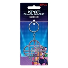 K-Pop Demon Hunters - (Huntrix Logo) Metal Keychain