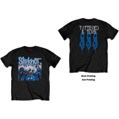 Slipknot - 20Th Anni - Tattered & Torn Uni Bl T-Shirt