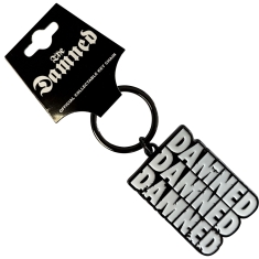 Damned - Stacked Logo Keychain