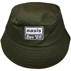 Oasis - Live 25 Logo Green Bucket Hat