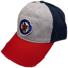 The Who - Target Logo Tricolor Grey/Navy/Red Baseball Cap
