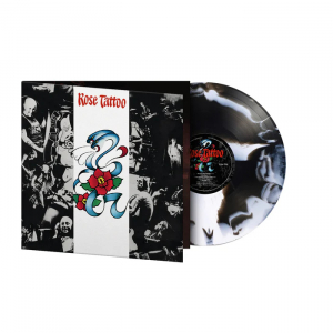 Rose Tattoo - Rose Tattoo (Black & White Swirl Vinyl LP)