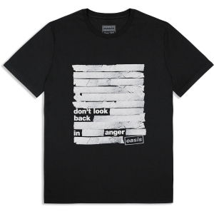 Oasis - Don't Look Back In Anger Tape Uni Bl T-Shirt