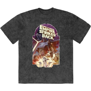 Star Wars - Tesb Explosion Stone Wash Uni Bl T-Shirt