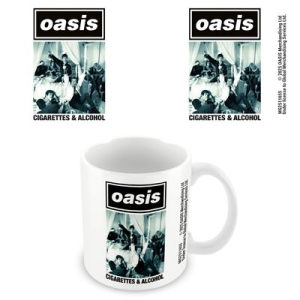 Oasis - Cigarettes And Alcohol White Pod Mug