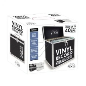 Vinyl Groove - Vinyl Record Storage Case (Silver)