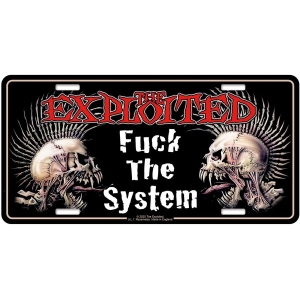 Exploited The - Number Plate Fuck The System (30,5
