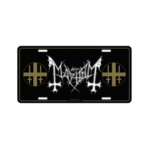Mayhem - Number Plate Logo