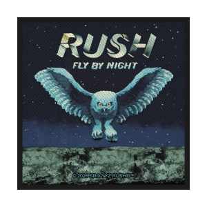 Rush - Standard Woven Patch: Fly By Night