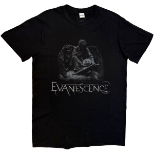 Evanescence - Angel Statue Uni Bl T-Shirt