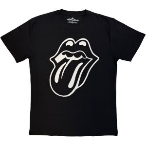 The Rolling Stones - Classic Tongue Mono Uni Bl T-Shirt