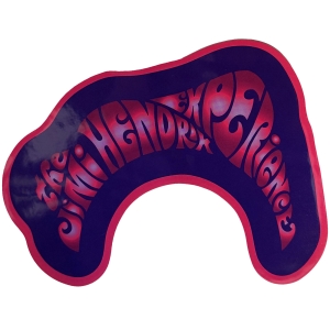 Jimi Hendrix - Swirl Logo Sticker