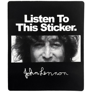 John Lennon - Listen Sticker