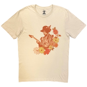Jimi Hendrix - Spring Uni Sand T-Shirt
