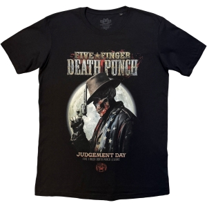 Five Finger Death Punch - Judgement Day Moon Uni Bl T-Shirt