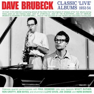 Dave Brubeck - Classic 'Live' Albums 1952-54