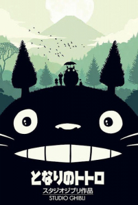 Movie Poster - My Neighbor Totoro - Shadow 91,5 X 61 Cm