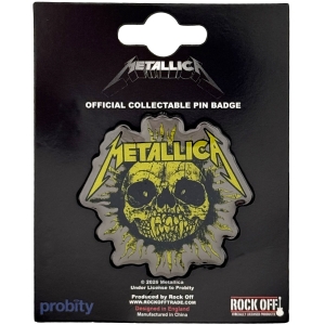 Metallica - Sun Mono Pin Badge