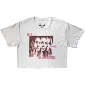 Hilary Duff - 3 Hilarys Lady Wht Crop Top