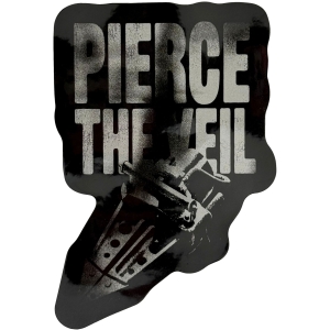 Pierce The Veil - Large Text Sticker
