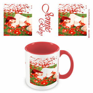 Jennie - Flowers Red Coloured Inner Pod Mug