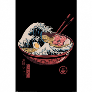 Vincent Trinidad - Great Ramen Wave Maxi Poster 91,5 X 61 Cm