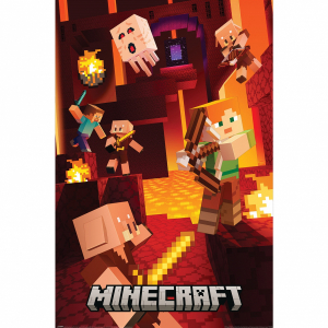 Minecraft - Cinematic Piglins Maxi Poster 91,5 X 61 Cm