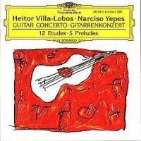Villa-lobos - Gitarrkonsert + Etyd + Preludier ryhmässä CD @ Bengans Skivbutik AB (619991)