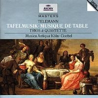 Telemann - Taffelmusik ryhmässä CD @ Bengans Skivbutik AB (660473)