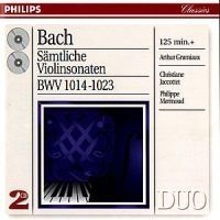 Bach - Violinsonater Samtl ryhmässä CD / Klassiskt @ Bengans Skivbutik AB (689721)