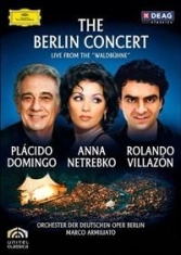 Netrebko/ Villazon/ Domingo - Berlin Concert - Waldbühne ryhmässä Musiikki-DVD & Bluray @ Bengans Skivbutik AB (884807)
